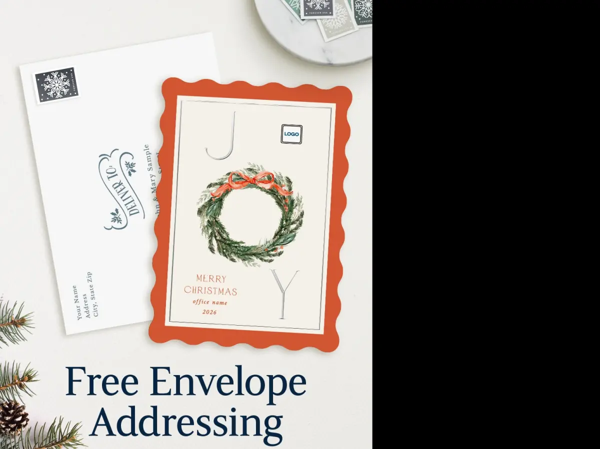 Wavy Christmas Cards