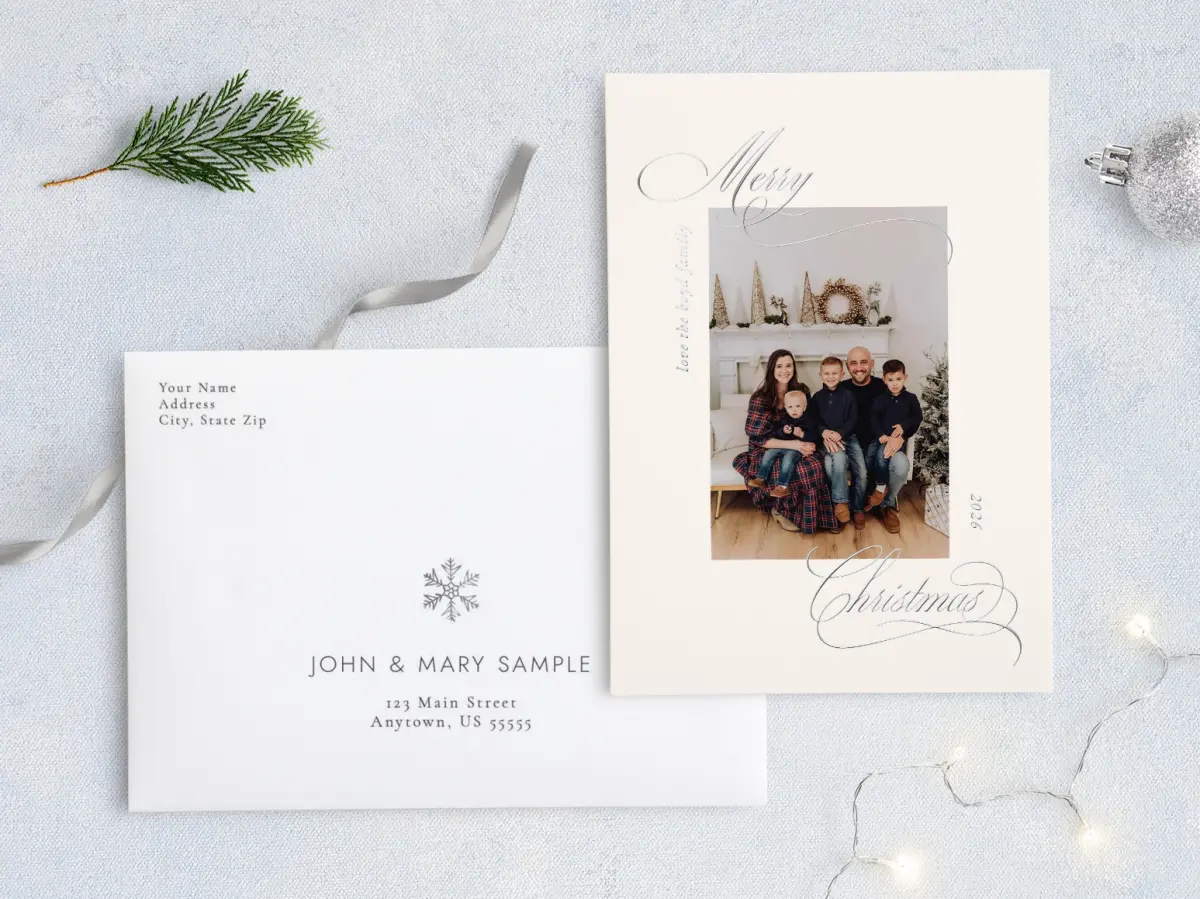 Front with Envelope Design