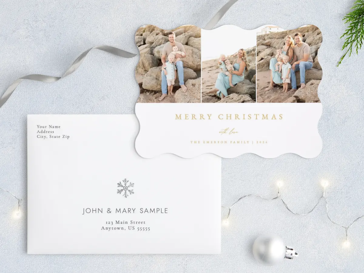 Front with Envelope Design
