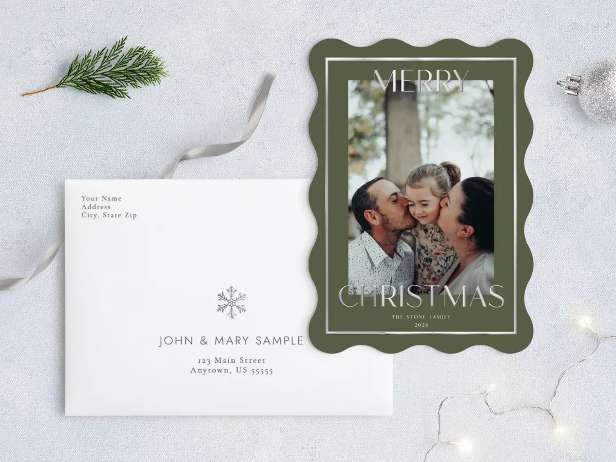 Front with Envelope Design
