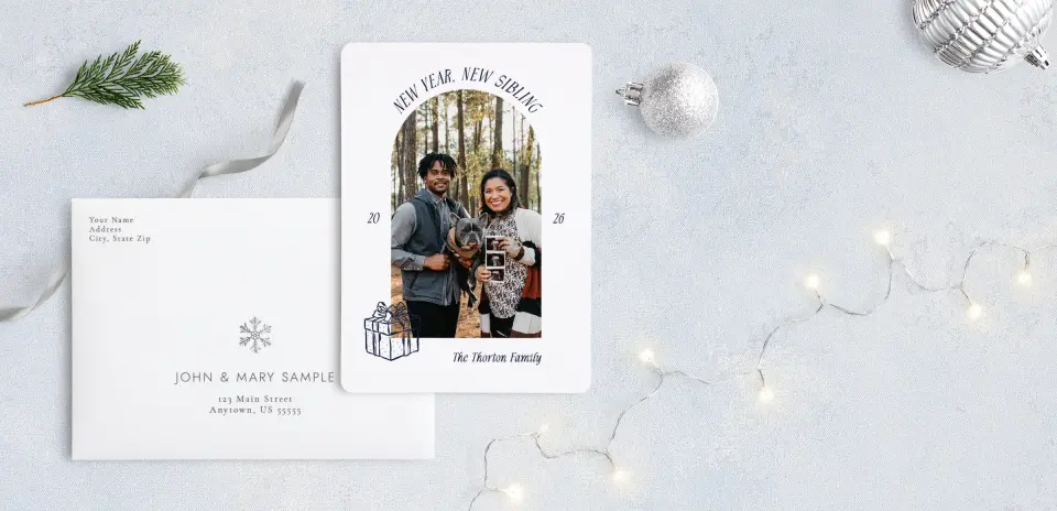 Front with Envelope Design