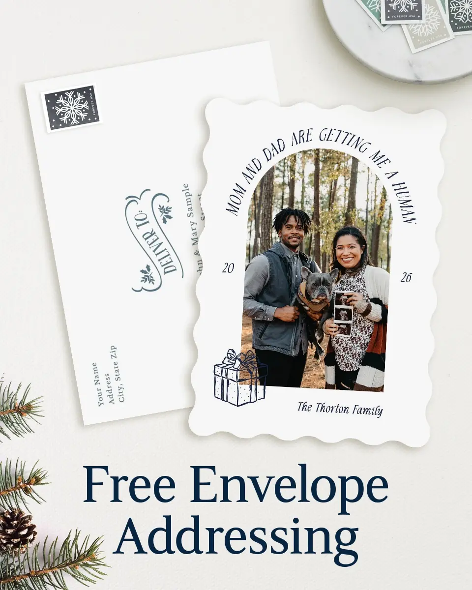 Wavy Christmas Cards