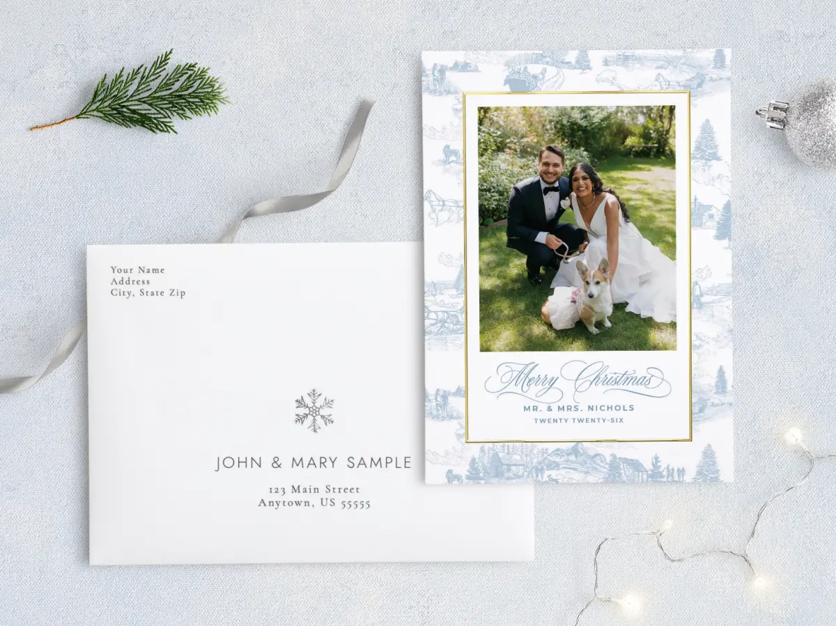 Front with Envelope Design