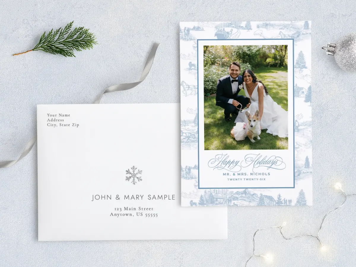 Front with Envelope Design