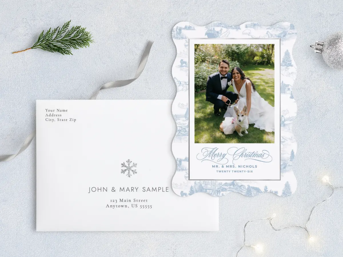 Front with Envelope Design
