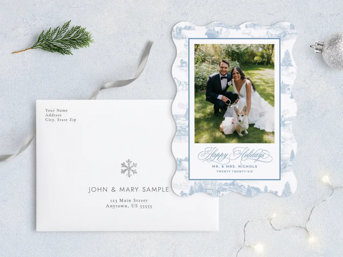 Front with Envelope Design