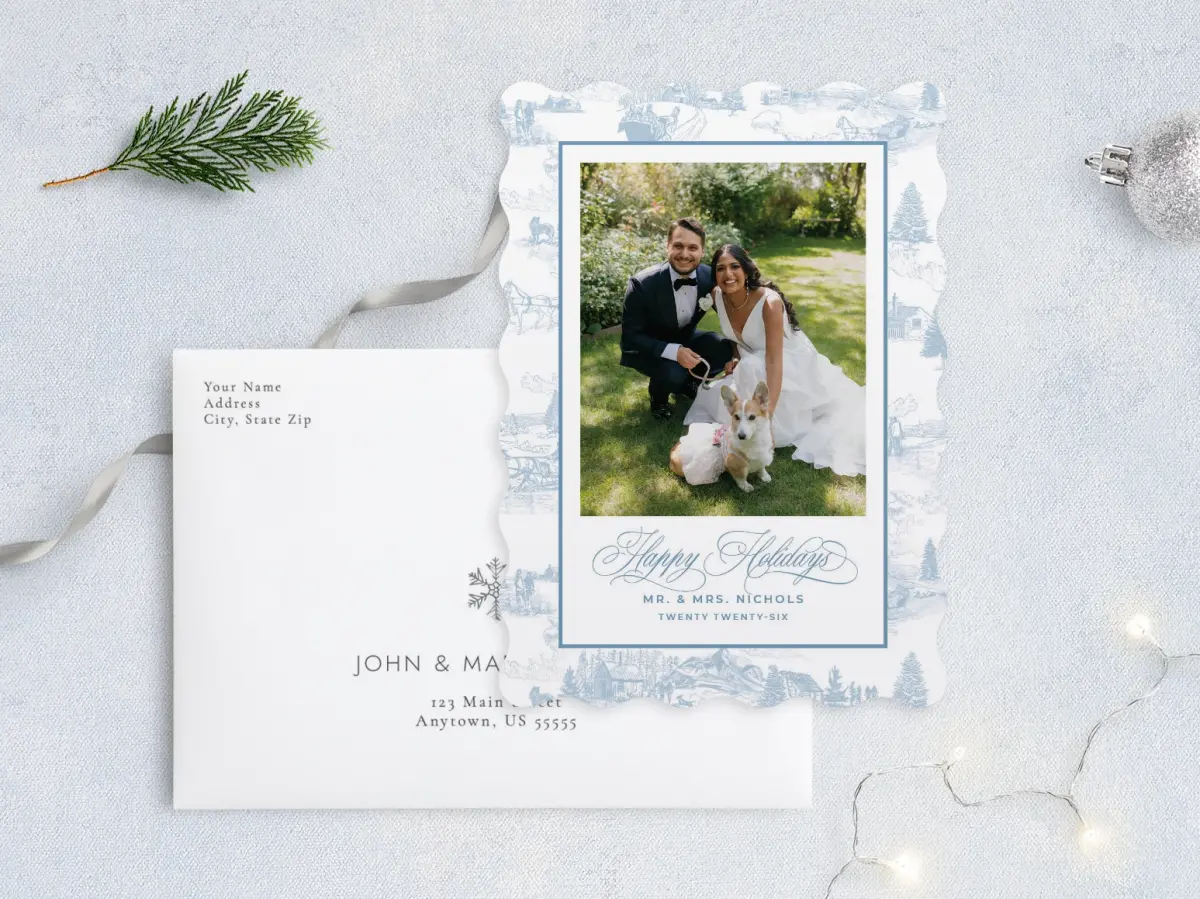 Front with Envelope Design