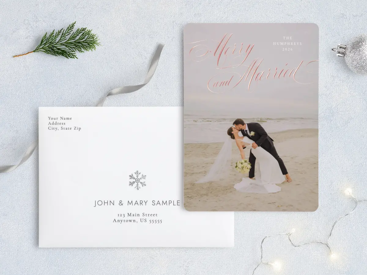 Front with Envelope Design
