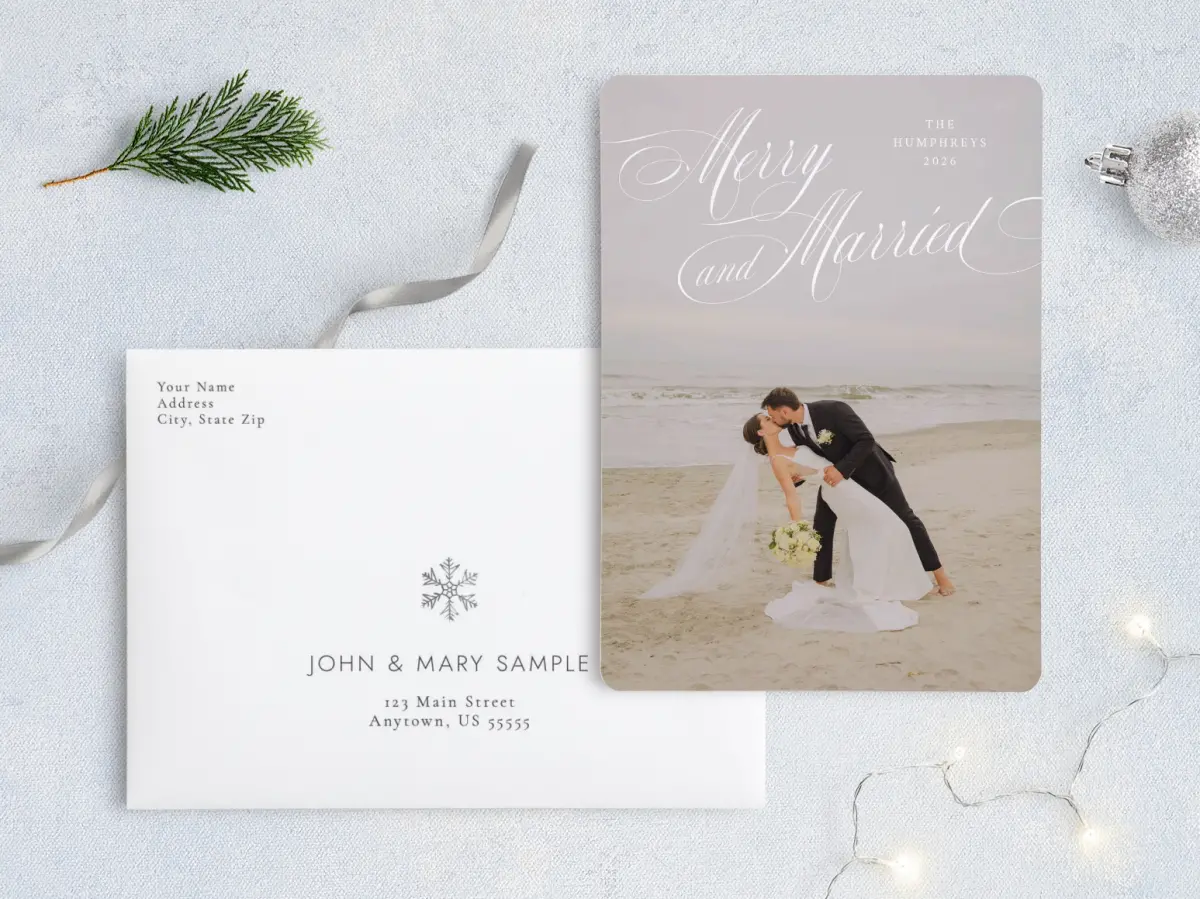 Front with Envelope Design