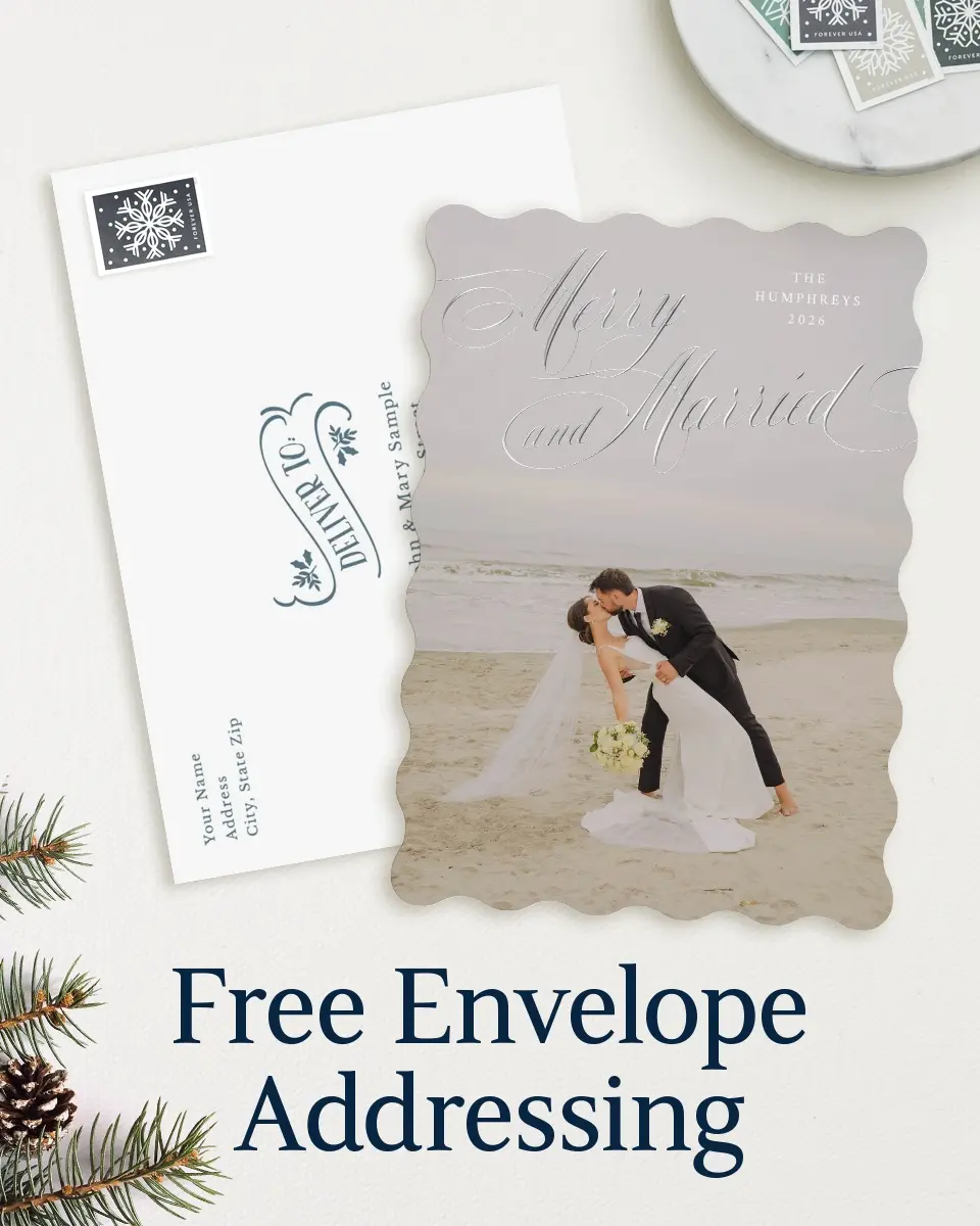 Wavy Christmas Cards