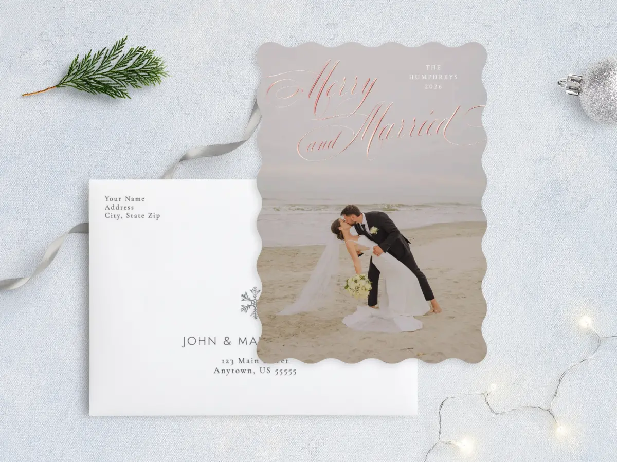Front with Envelope Design