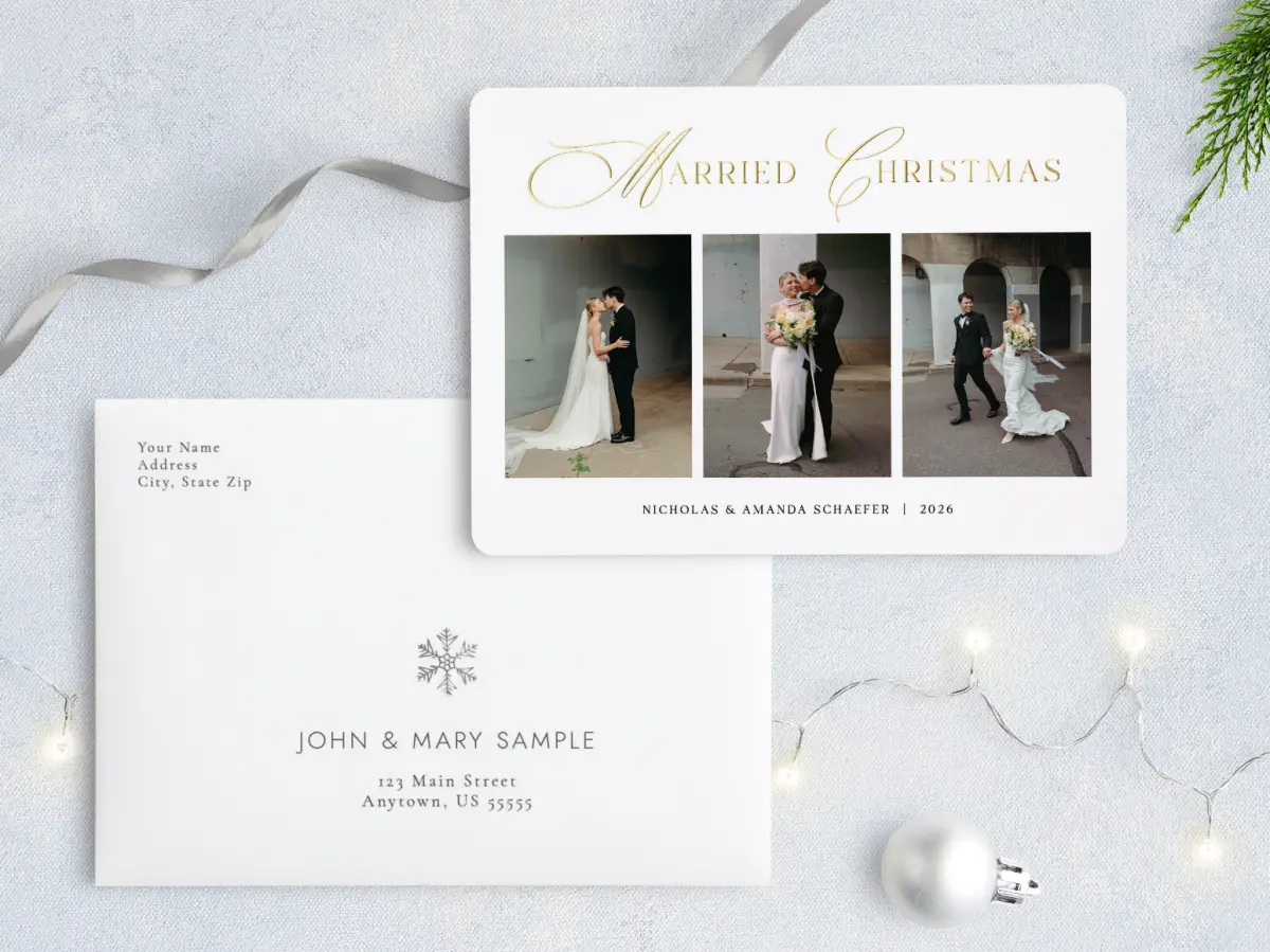 Front with Envelope Design