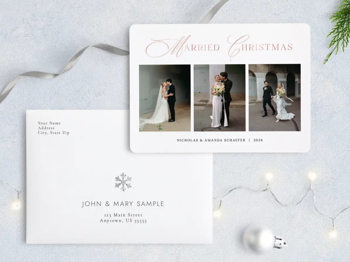 Front with Envelope Design