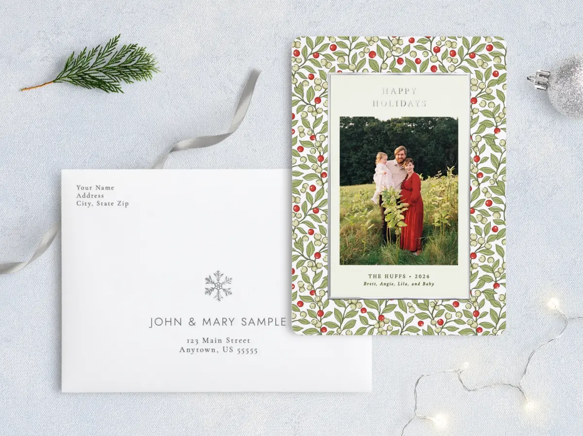 Front with Envelope Design