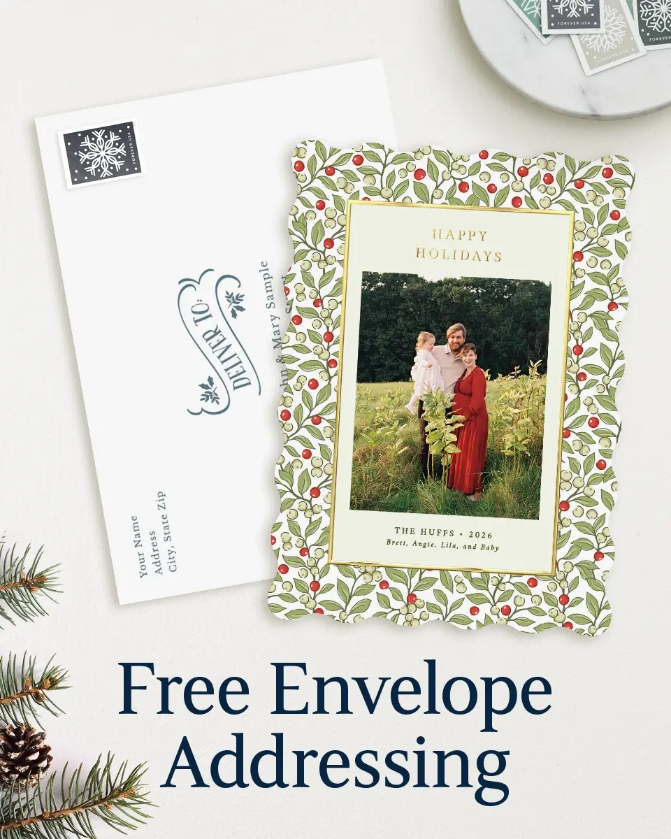 Wavy Christmas Cards