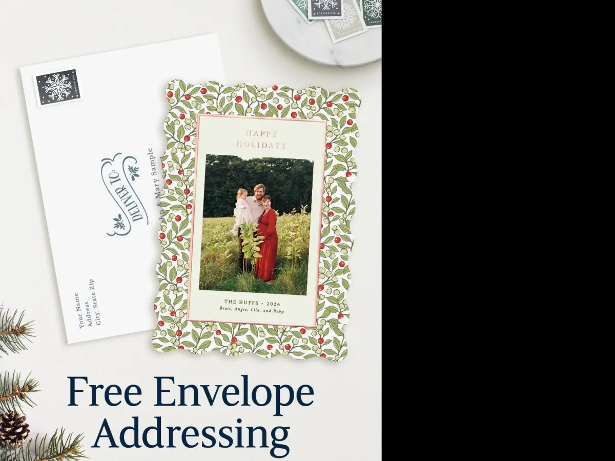Wavy Christmas Cards