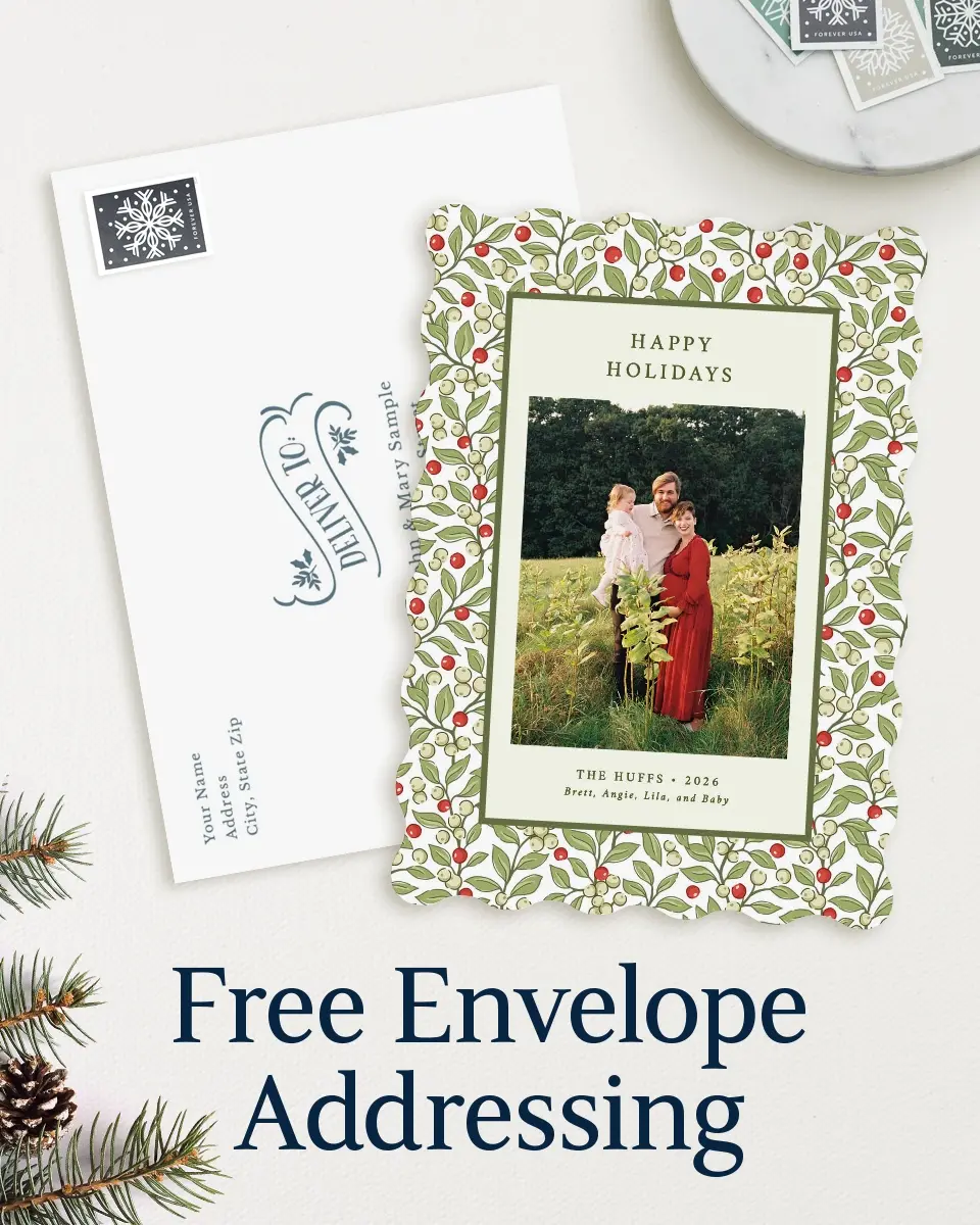 Wavy Christmas Cards