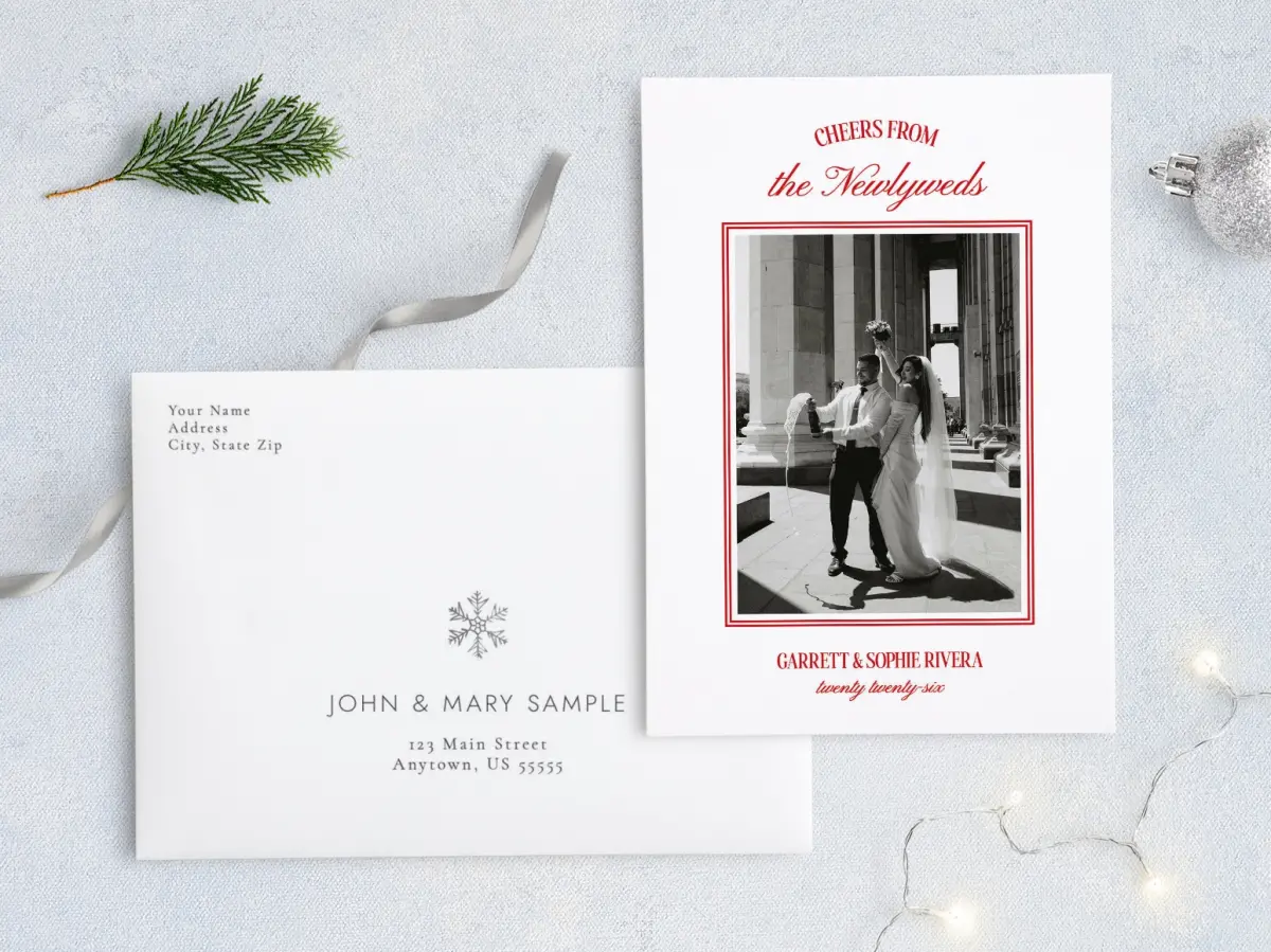 Front with Envelope Design