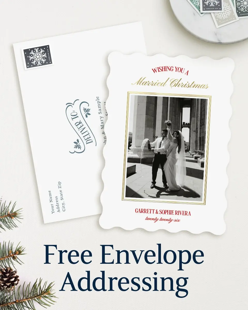 Wavy Christmas Cards
