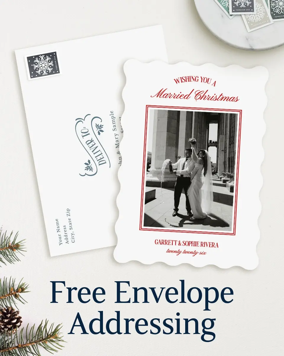 Wavy Christmas Cards