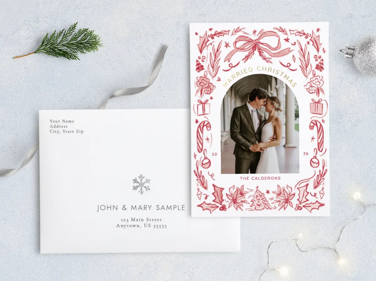 Front with Envelope Design