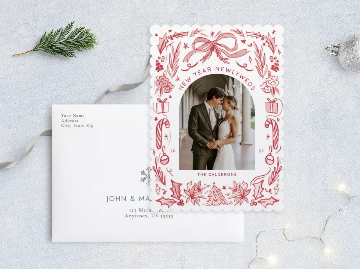 Front with Envelope Design