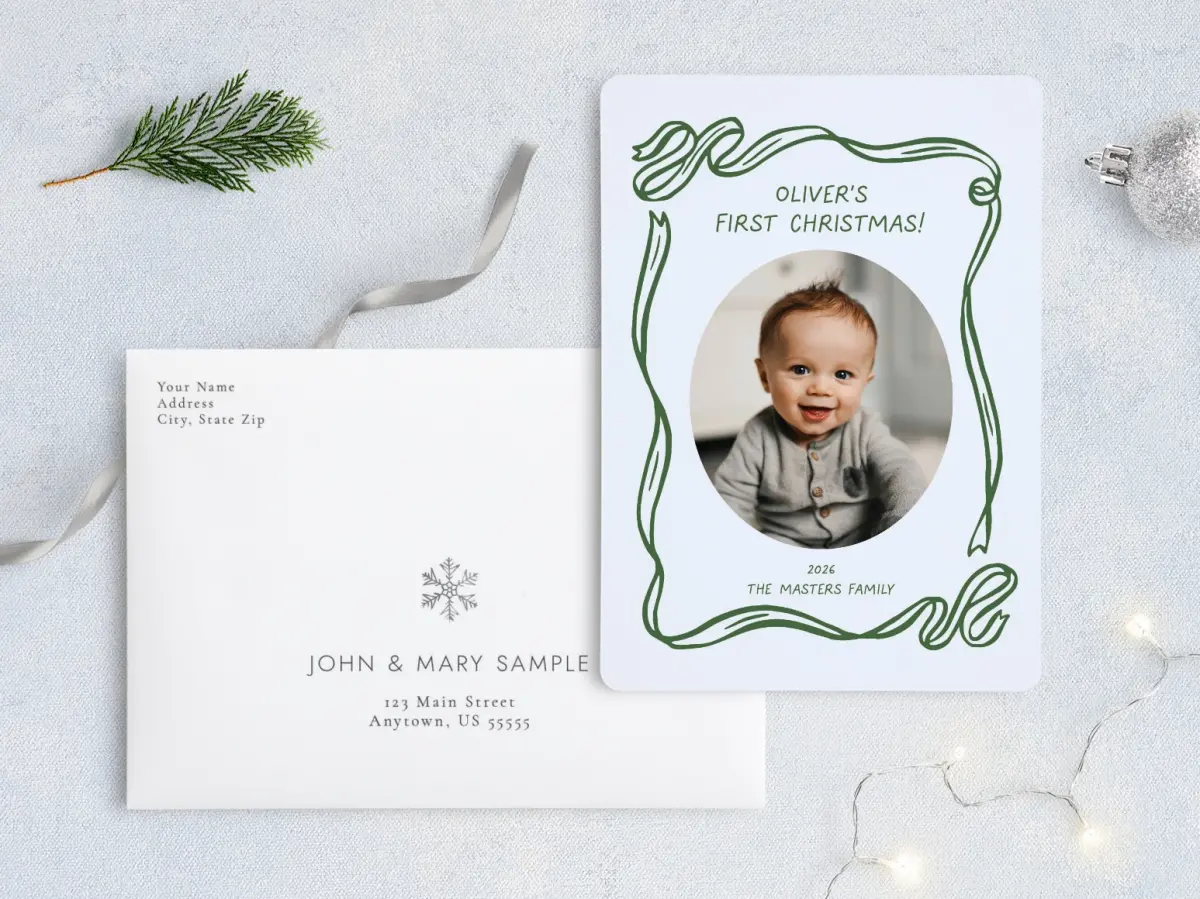 Front with Envelope Design