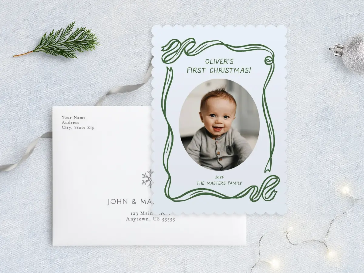 Front with Envelope Design