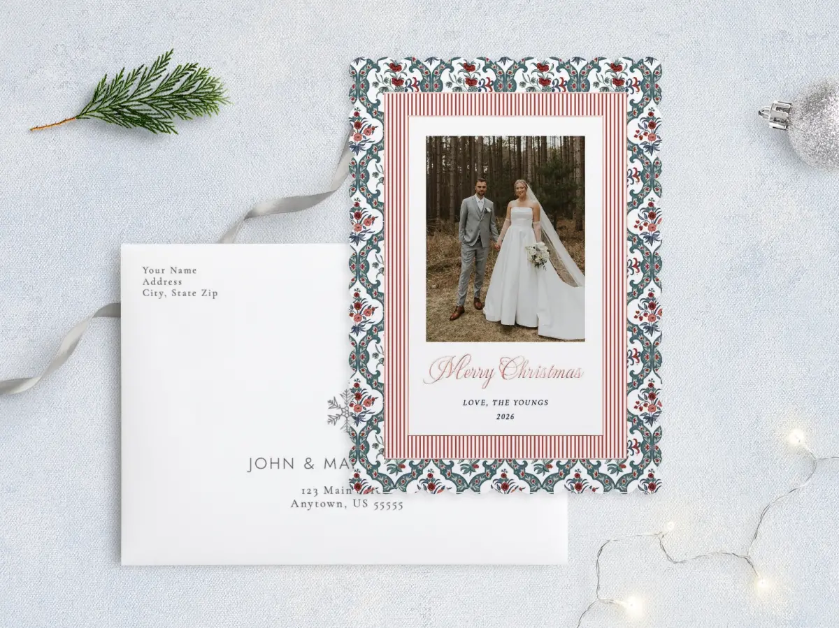 Front with Envelope Design