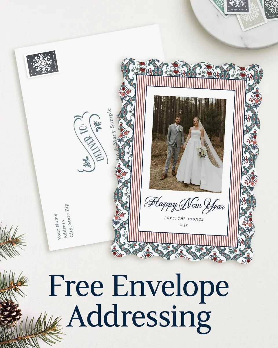 Wavy Christmas Cards