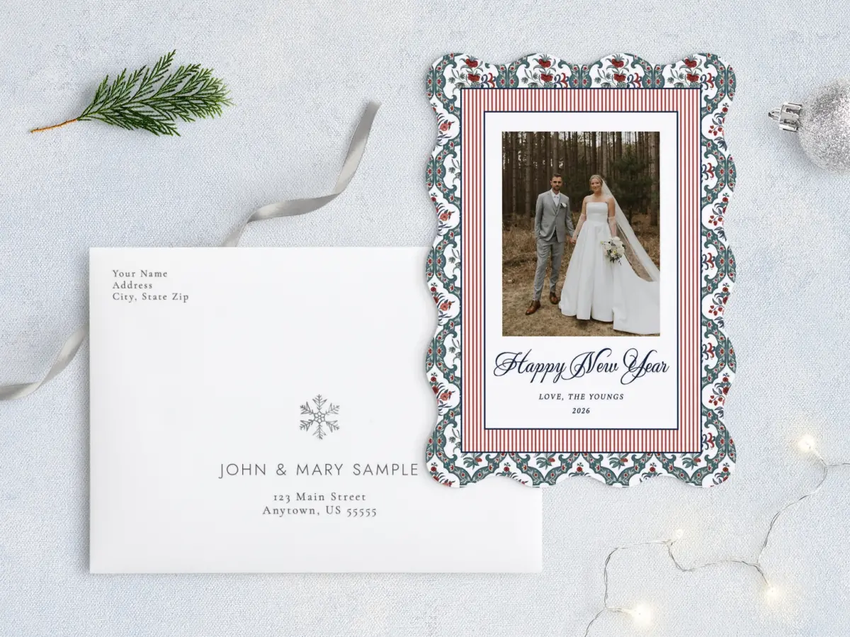 Front with Envelope Design