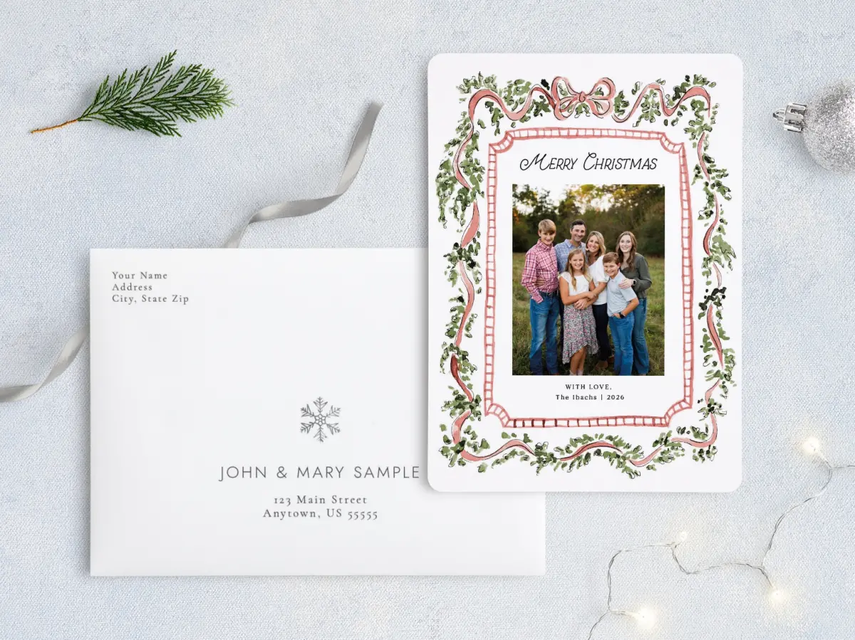 Front with Envelope Design