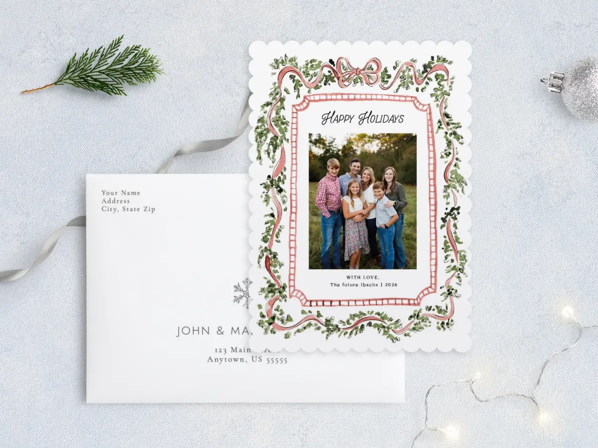 Front with Envelope Design