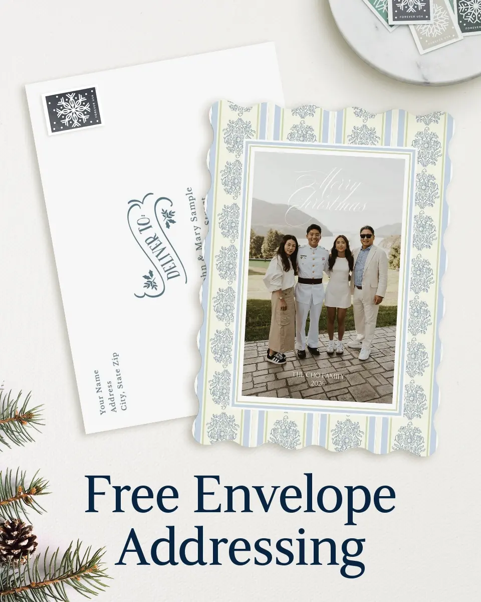 Wavy Christmas Cards