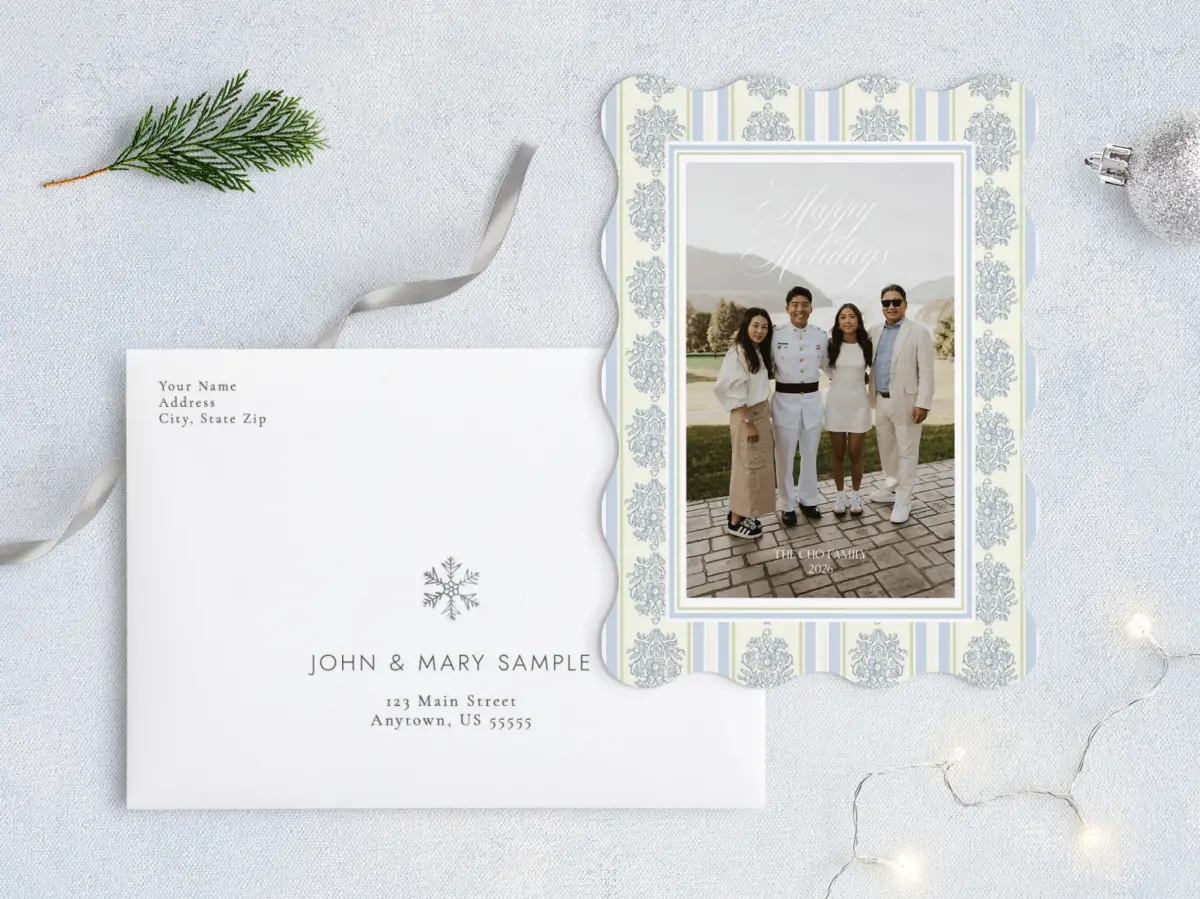 Front with Envelope Design