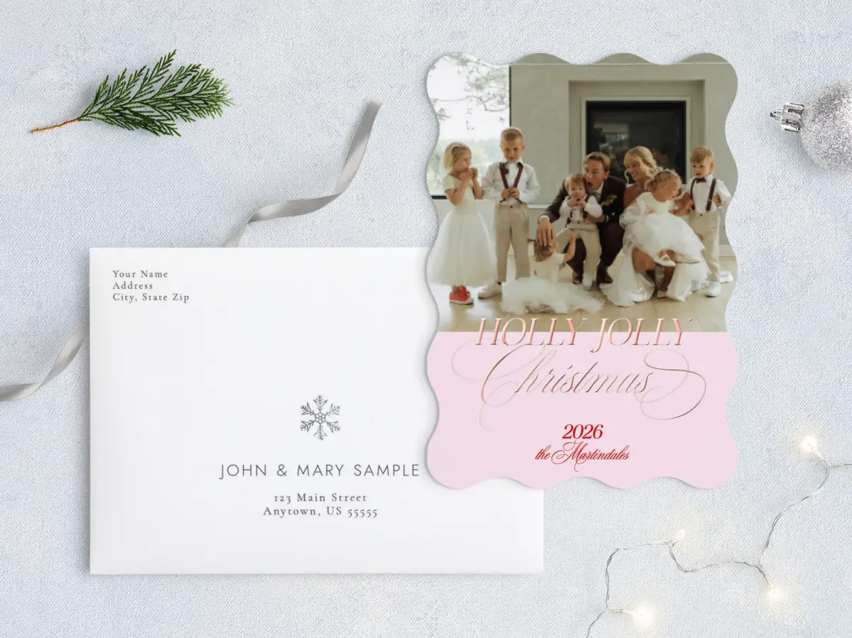 Front with Envelope Design