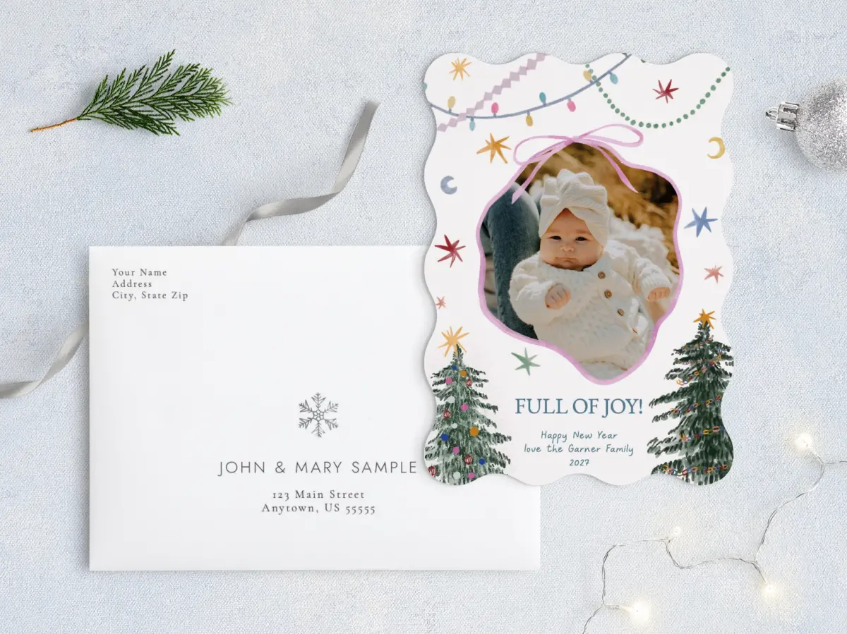 Front with Envelope Design