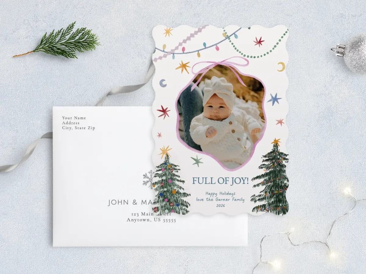 Front with Envelope Design