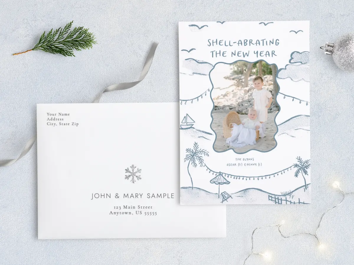 Front with Envelope Design