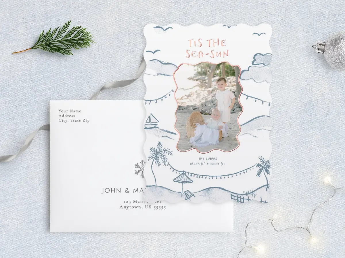 Front with Envelope Design