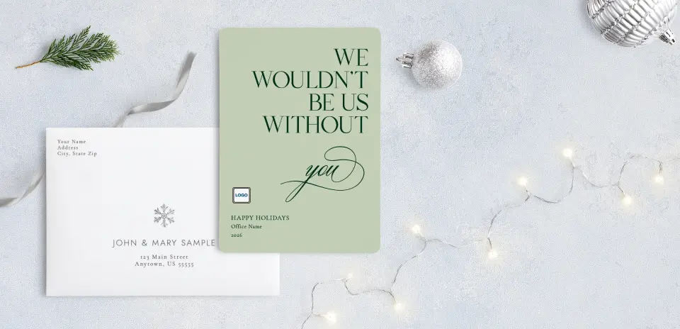 Front with Envelope Design