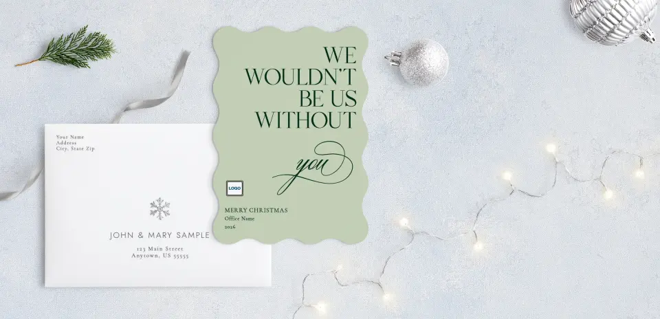 Front with Envelope Design