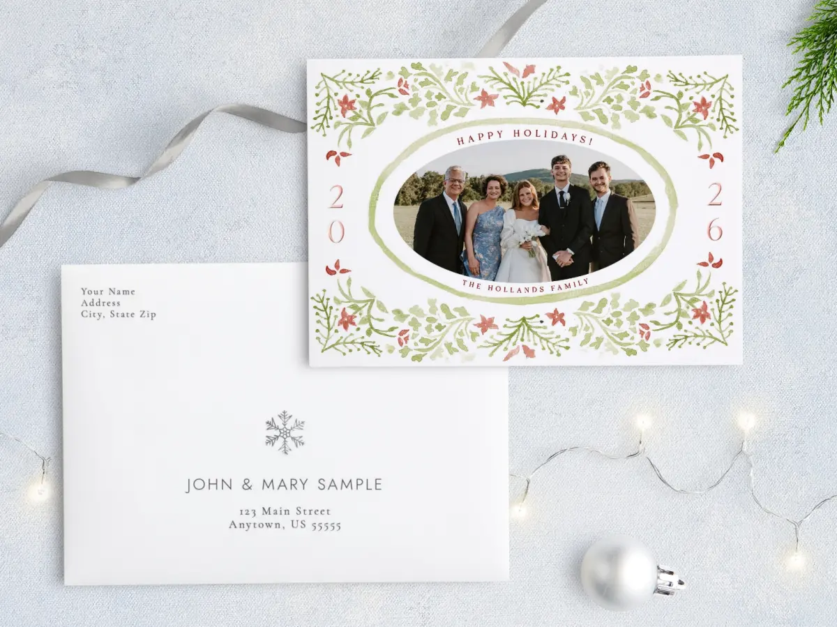 Front with Envelope Design