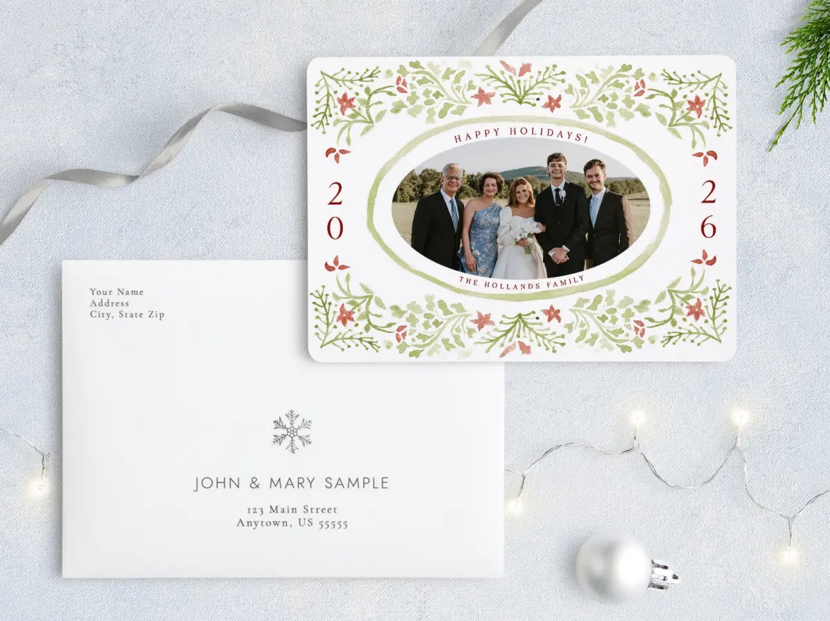 Front with Envelope Design