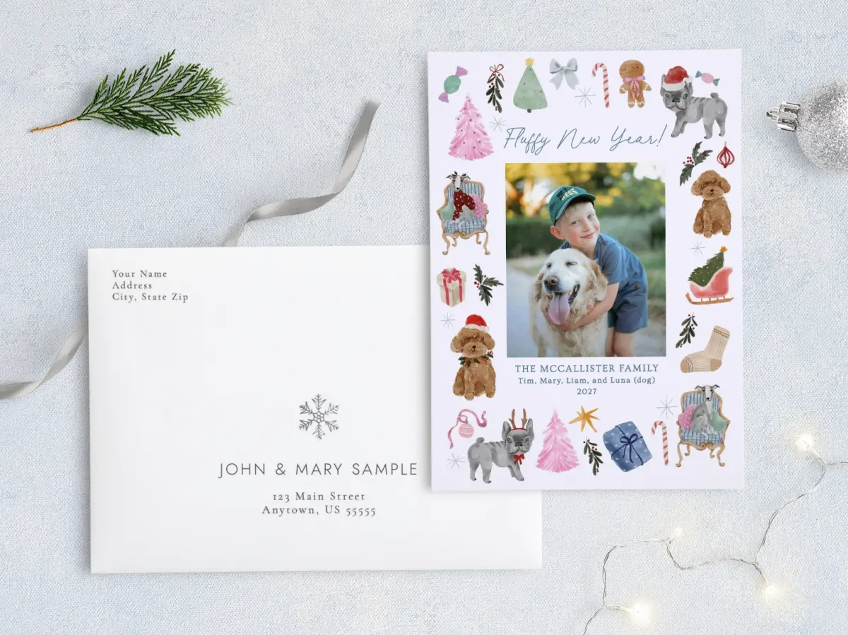 Front with Envelope Design