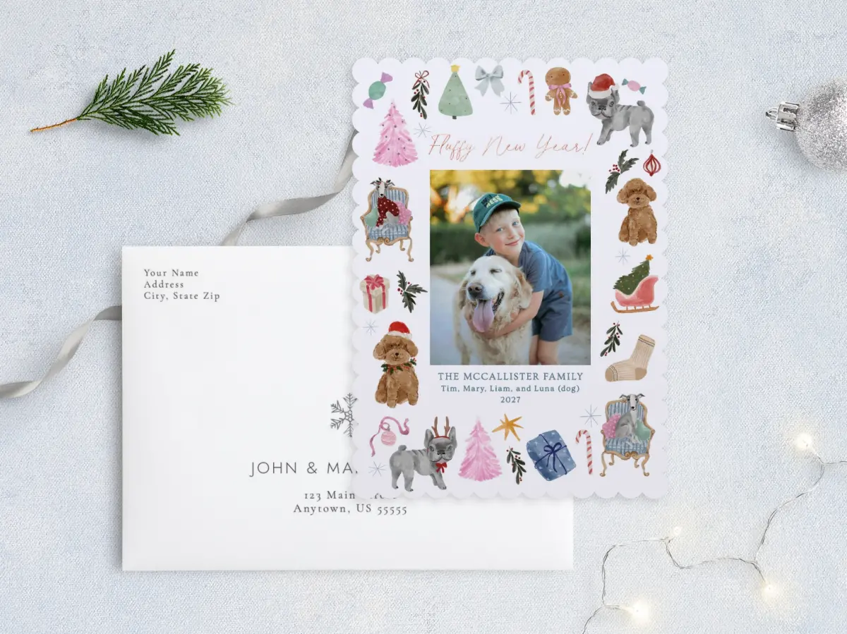 Front with Envelope Design