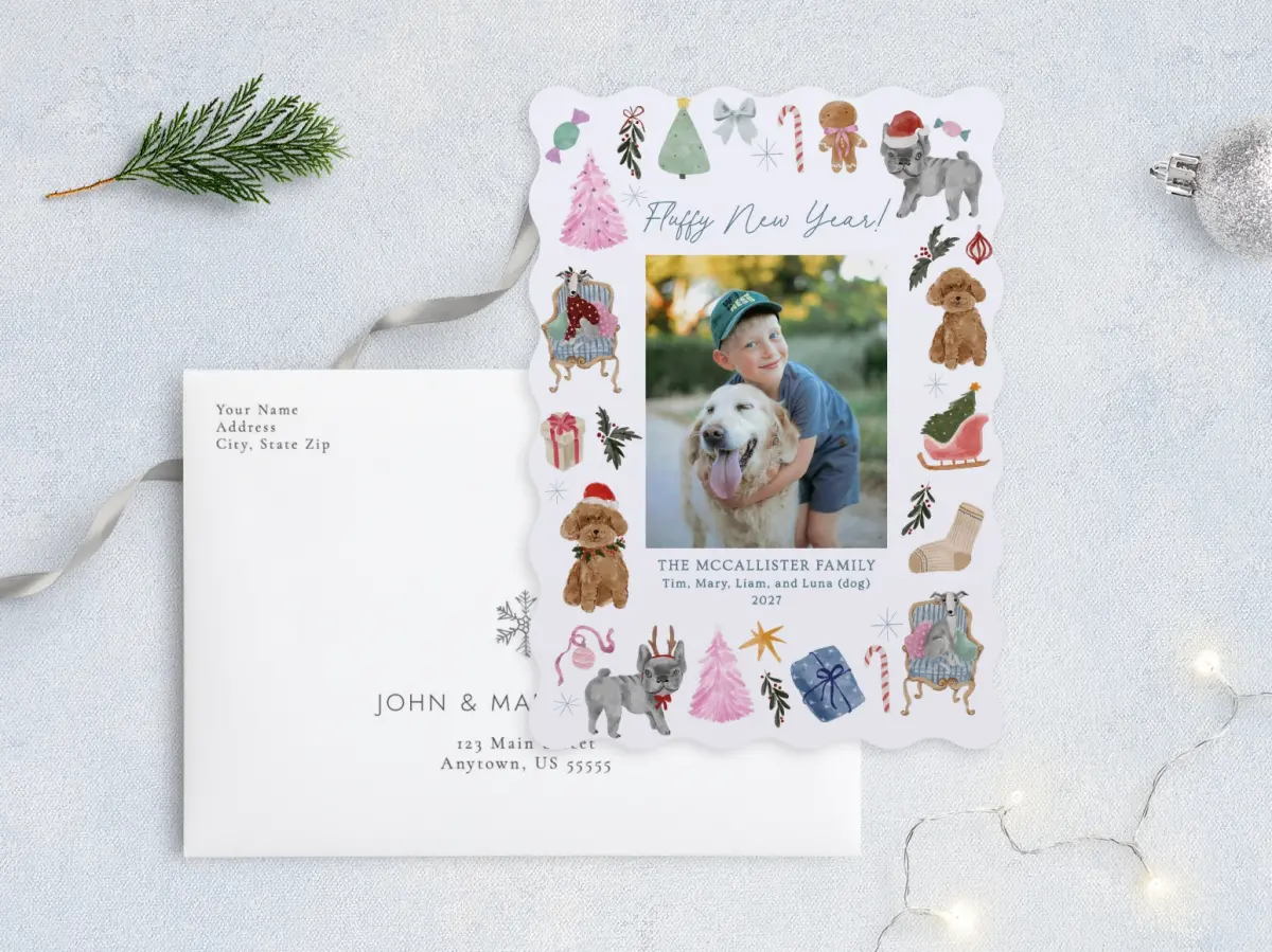 Front with Envelope Design