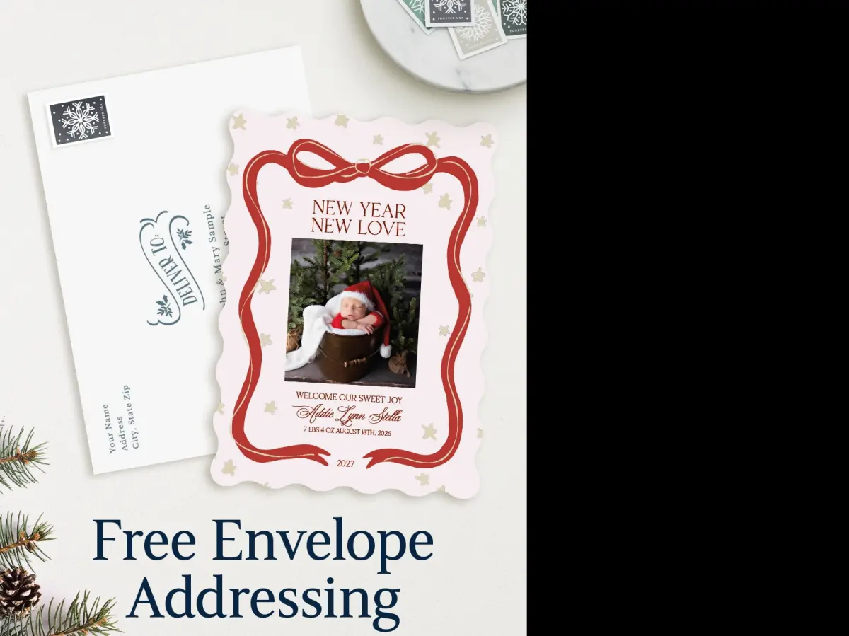 Wavy Christmas Cards