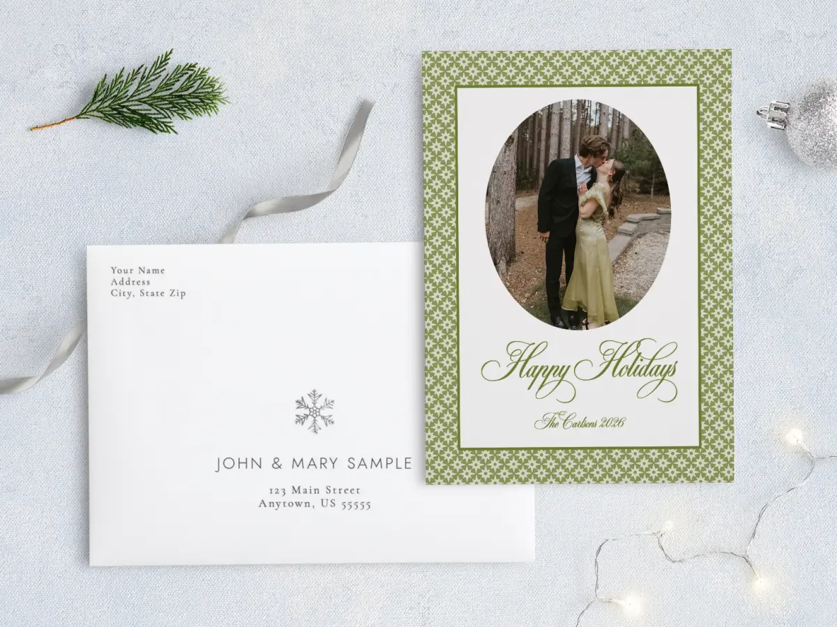 Front with Envelope Design