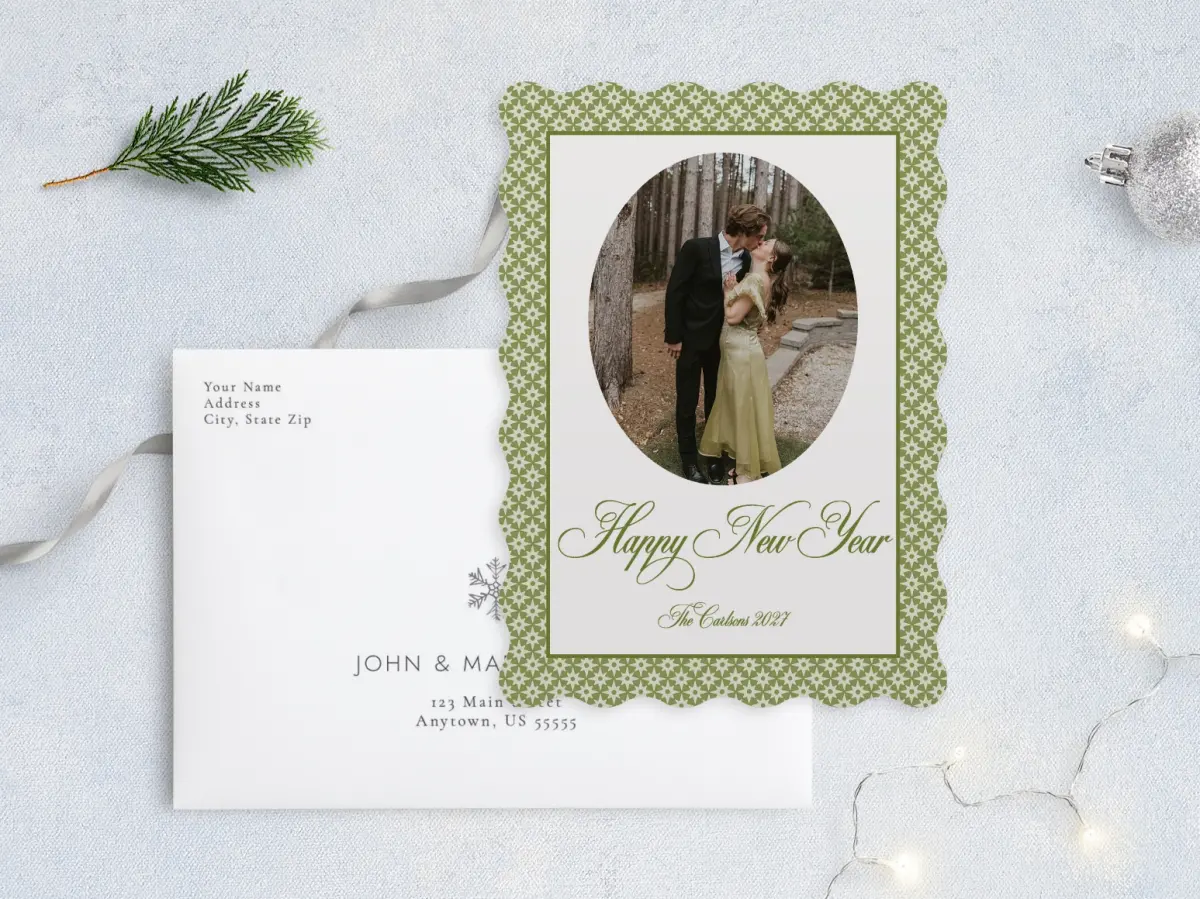 Front with Envelope Design
